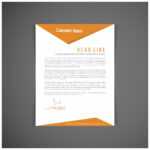 Corporate identity set or kit for your business. Letter template