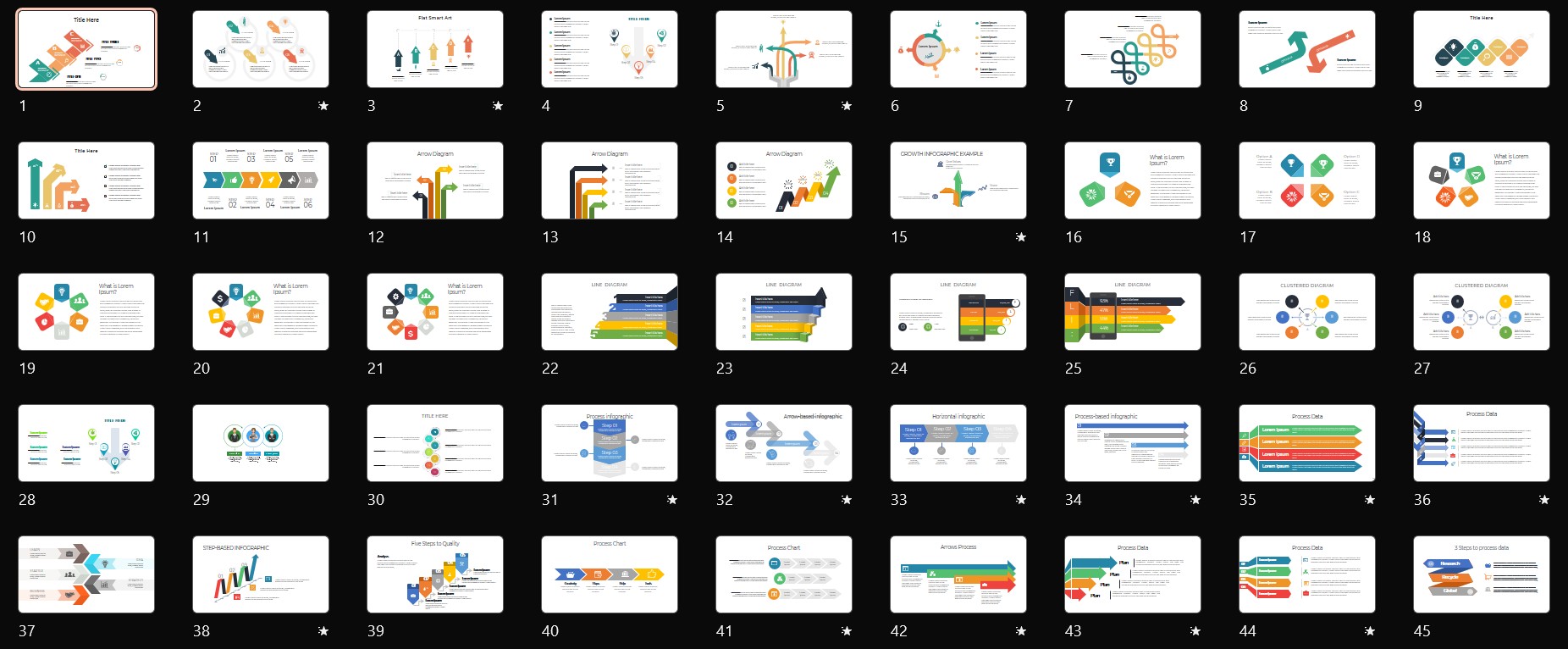 Arrow Powerpoint presentation