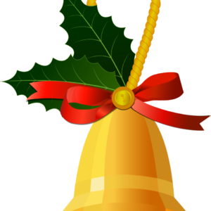 Christmas Bell PNG Transparent Background