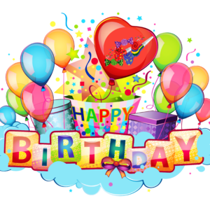 Birthday Balloons PNG Bundle - Party Decoration Graphics Pack