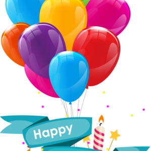 Birthday Balloons PNG Bundle - Party Decoration Graphics Pack - Image 6