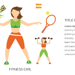 50+ Slides Fitness & Diet Infographics Bundle | Health, Yoga & Meditation Templates - Image 3