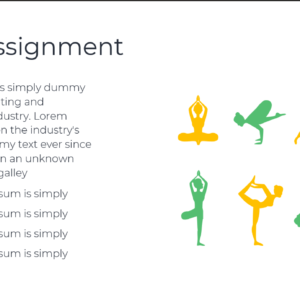 50+ Slides Fitness & Diet Infographics Bundle | Health, Yoga & Meditation Templates - Image 5