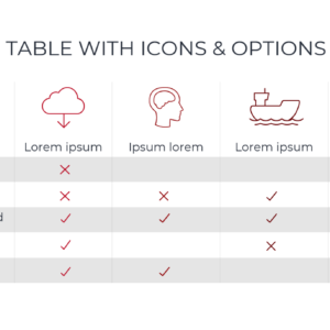 Table Infographic PowerPoint Template – 43 Editable Slides - Image 5