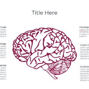 Human Brain & Body PowerPoint Template – Editable Slides - Image 3