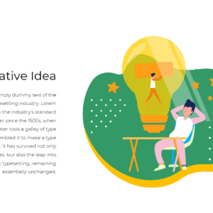 Creative Idea Bulb PowerPoint Template – Editable Infographics - Image 3