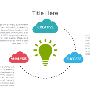 Creative Idea Bulb PowerPoint Template – Editable Infographics - Image 4