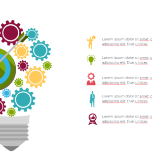 Creative Idea Bulb PowerPoint Template – Editable Infographics - Image 5