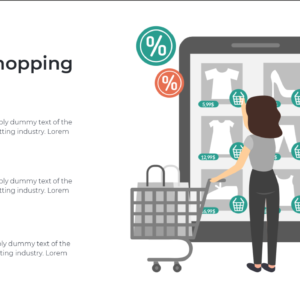 Shopping PowerPoint Template – 15+ Editable Slides - Image 2