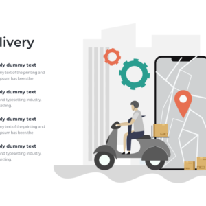 Delivery & Logistics PowerPoint Template – 16 Editable Slides - Image 4