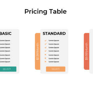 Pricing Table PowerPoint Template – 16 Editable Slides - Image 6